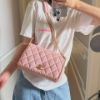 圖片 Chanel 櫻花粉金荔枝鏈條口蓋包🌸