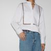 圖片 GUCCI INTERLOCKING 雙G簡約雙線細版戒指 925銀 飾品 古馳
