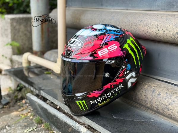 圖片 HJC RPHA 1 V2 CARBON Funky Diablo III RPHA1 碳纖維