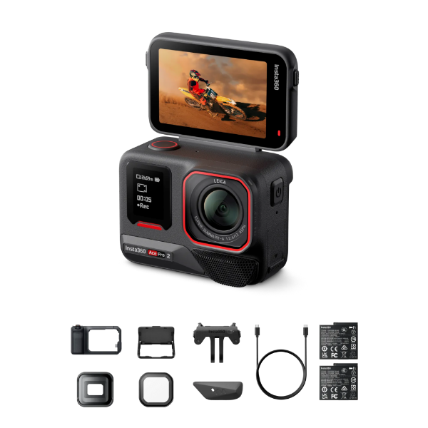 Insta360 Ace Pro 2 翻轉螢幕廣角運動相機-傳承套組 影像大師限定版 公司貨