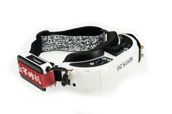 永不炸機手繪塗鴉肥鯊Skyzone 大疆FPV goggles2 眼鏡VR 頭帶