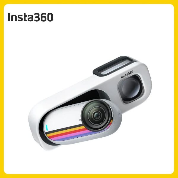 Insta360 GO 3S 防抖相機 128GB復古玩家限定版 靈動白 (先創公司貨)