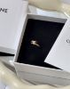 圖片 【CELINE】凱旋門不對稱戒指 金色
