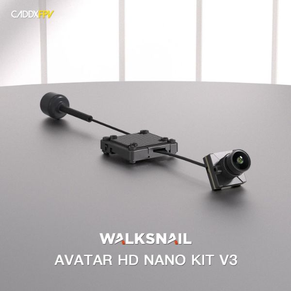 Walksnail阿凡達1-3s高畫質套裝V3原生4：3sensor8G記憶體500mW圖傳