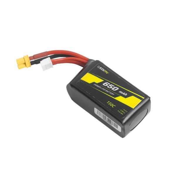 【CADDXFPV】650mAh 4S 14.8V 150C FPV 鋰電池