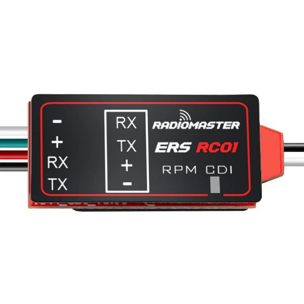 【RadioMaster】ERS‑RC01 CDI 汽油引擎轉速感測器｜ExpressLRS PWM