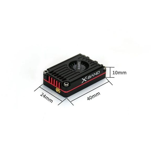 RUSHFPV MAXSOLO XBAND 4.9G模擬圖傳CNC外殼高功率穿越機遠航