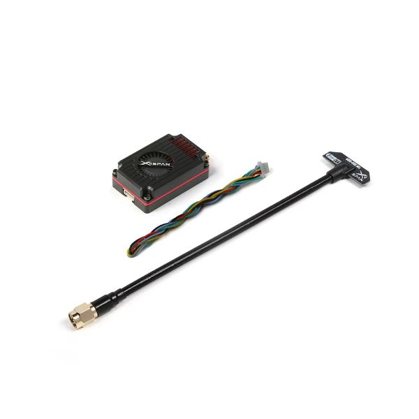 RUSHFPV XSPAN 4.8G-6.1G 4W線極化天線圖傳套裝高功率穿越無人機