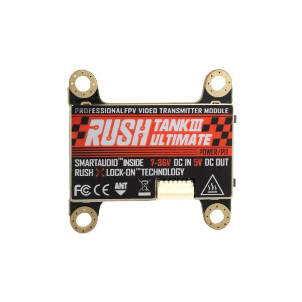 RUSHFPV TANK3 PIT/25/200/500/1000mw 競賽 穿越機 模擬圖傳