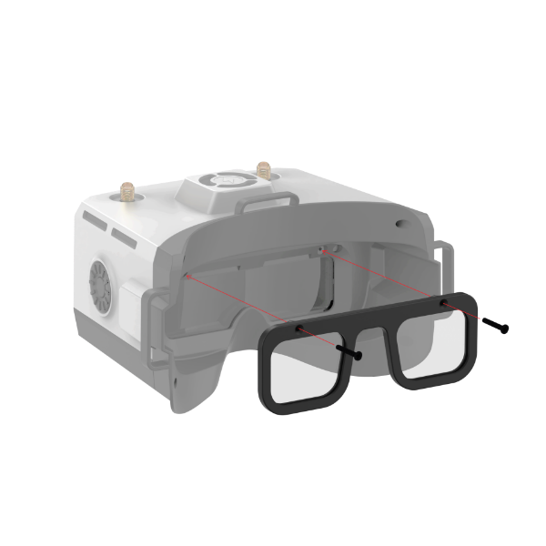 【HDZero】BoxPro 客製近視鏡片