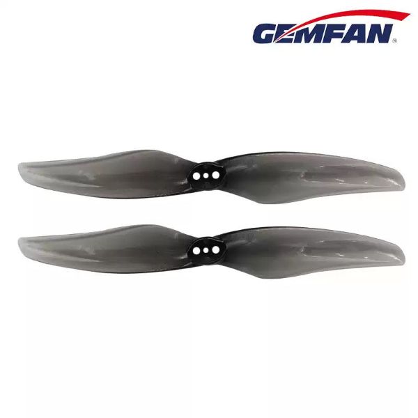 Gemfan 乾豐 4024 兩葉槳｜透明黑・兩對