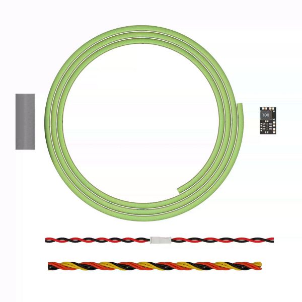 Flywoo 柔性 LED + 3.3V BEC模塊（ 2.7mmx1M ）圈圈機 穿越機