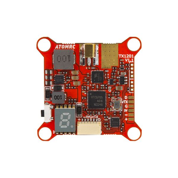 【ATOMRC】TX1201 5.8GHz 1.2W 類比圖傳