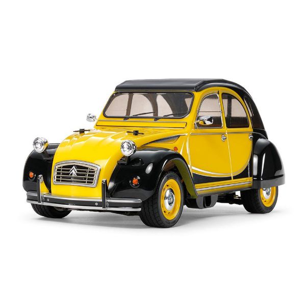 TAMIYA 田宮 58655｜1/10 經典法式優雅：雪鐵龍 Citroën 2CV Charleston（M-05 前驅底盤）電動遙控車