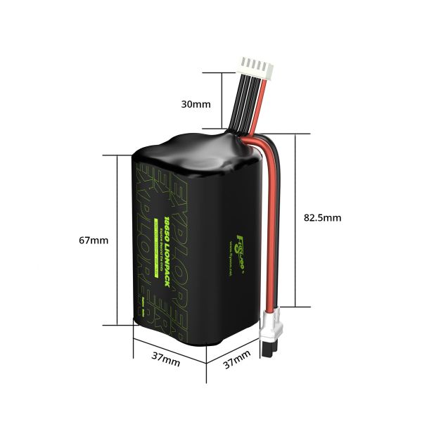 【Flywoo】Explorer Sony VTC6 18650 4S1P 3000mAh 鋰離子電池｜XT30