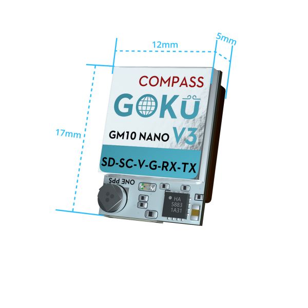 【Flywoo】GOKU GM10 Nano V3 GPS＋羅盤模組
