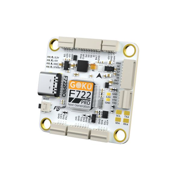 【Flywoo】GOKU F722 Pro V2 飛控｜30×30・O4 隨插即用