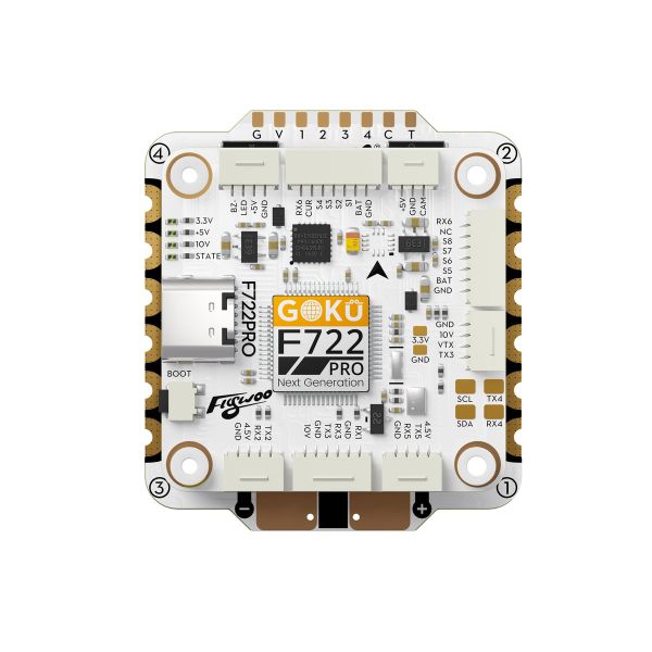 【Flywoo】GOKU F722 Pro V2 55A 飛控電調套裝｜30×30・O4 隨插即用