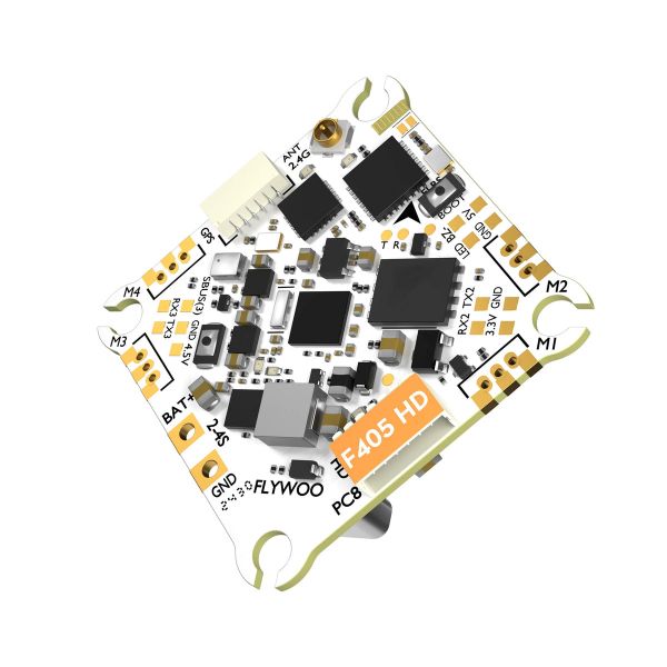 【Flywoo】GOKU F405 HD 20A AIO 飛控電調｜3–4S・O4 隨插即用