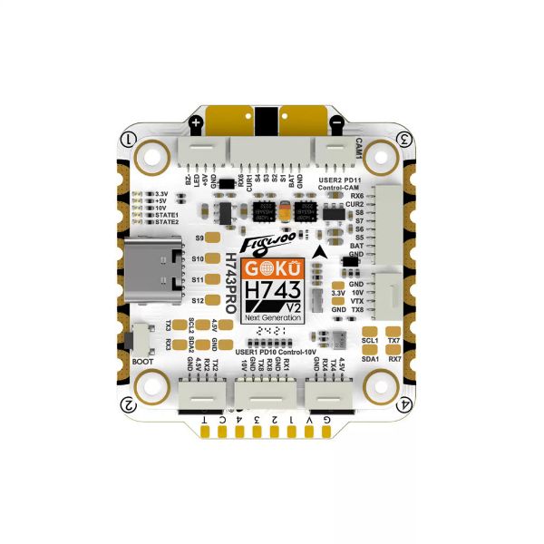 Flywoo 悟空 GOKU H743 PRO 55A 32Bit 128K 穿越機 飛塔