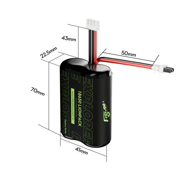 【Flywoo】Explorer Molicel P30B 18650 2S1P 3000mAh 鋰離子電池組