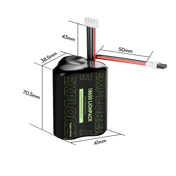 【Flywoo】Explorer Molicel P30B 18650 3S1P 3000mAh 鋰離子電池組