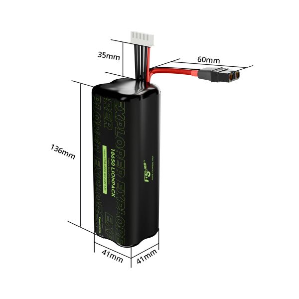 【Flywoo】Explorer Molicel P30B 18650 4S2P 6000mAh 鋰離子電池組