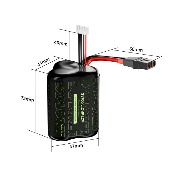 【Flywoo】Explorer BAK P45D 21700 3S1P 4500mAh 鋰離子電池組