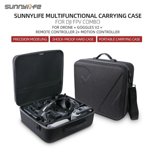 Sunnylife 便攜式提箱/手提包 保護性單肩包/側背包 配件 適用於 DJI FPV Combo