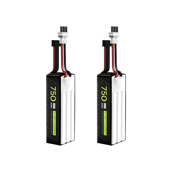 【Flywoo】Explorer 750mAh 3S LiHV 80C 電池 2 顆｜XT30UP