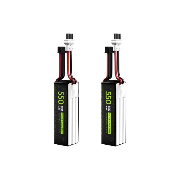 【Flywoo】Explorer 550mAh 3S LiHV 80C 電池 2 顆｜XT30UP
