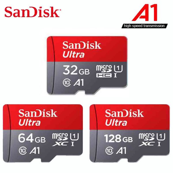 【SanDisk】 Ultra® 32GB/64GB/128GB microSDXC™ 記憶卡(紅灰卡)
