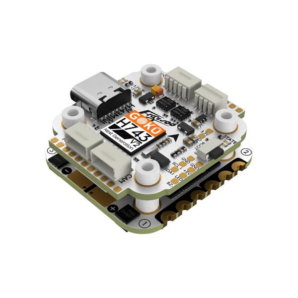 Flywoo 悟空GOKU H743 MINI 45A 32Bit 128K 穿越機飛塔