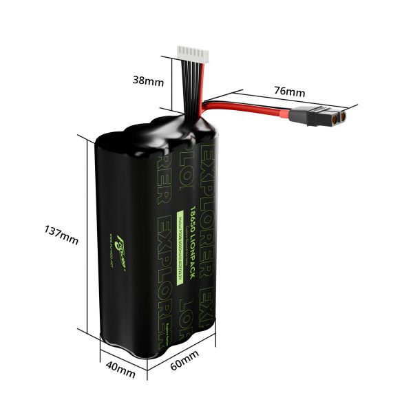 【Flywoo】Explorer Molicel P30B 18650 6S2P 6000mAh 鋰離子電池組