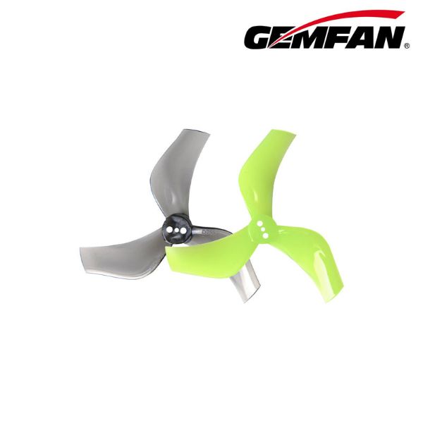 【Gemfan 乾豐】D75S 75mm 三葉涵道槳｜1.5mm 軸・3 孔固定