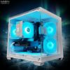 圖片 MiEN 7500F / RTX5060  / 16G DDR5 / 512G SSD 黑色遊戲電競電腦米恩