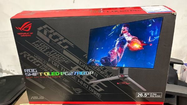 圖片 拆封品如新 華碩 27型 ROG Swift OLED PG27AQDP 電競顯示器