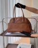 圖片 【MIUMIU】VIVANT 皮革手袋 干邑色