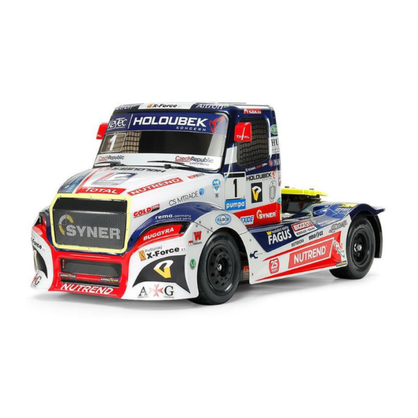 【田宮 TAMIYA】1/14 BUGGYRA FAT FOX 歐洲卡車大賽 遙控聯結車 (TT-01E 底盤) 經典重
