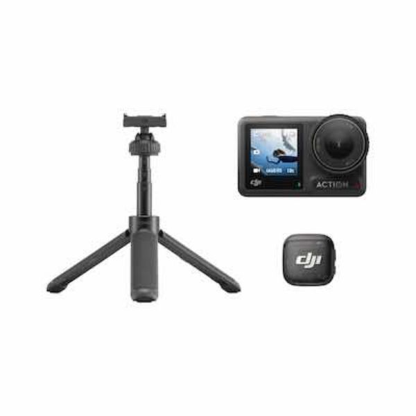 圖片 Osmo Action 4 Vlog 套裝(DJI Mic 3 發射器 + 迷你延長桿)