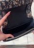 圖片 《我最便宜!全新正品》Dior 藍色 Dior Oblique 緹花 蝴蝶結鏈帶包