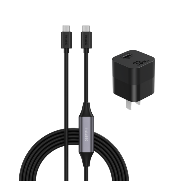 【Insta360】Wave Y 型線與電源轉接頭