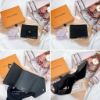 圖片 Louis Vuitton｜LV 經典 豆豆 三折短夾 - 壓紋款 M81861 M80968  M64060