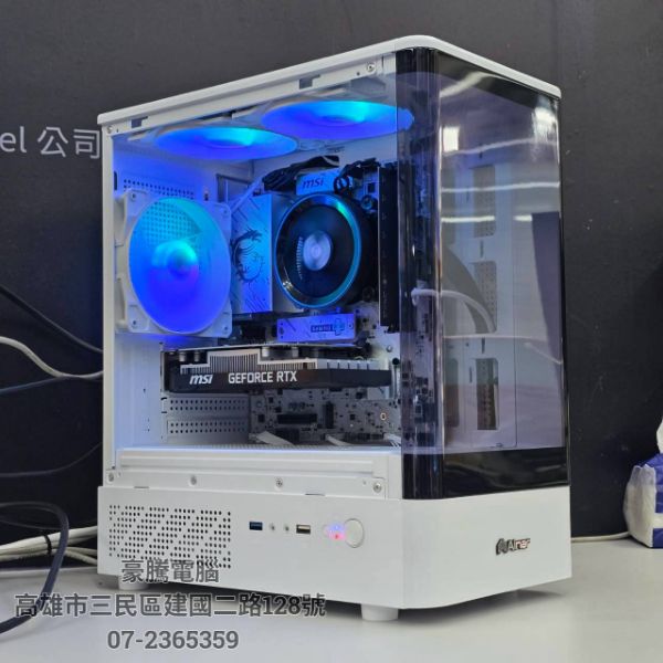 圖片 暮嶼9號 INTEL Ultra 5 225 獨顯 RTX3050 6G 入門 遊戲主機 1080P 三角洲