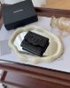 圖片 【CHANEL】荔枝皮康鵬短夾 黑色