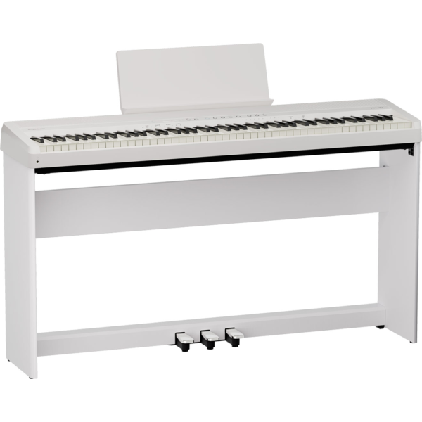 圖片 Roland FP-40-WH 白色 Digital Piano｜88鍵電鋼琴・專用琴架＋三踏板組合