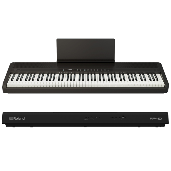 圖片 Roland FP-40-BK 黑色 Digital Piano｜88鍵可攜式電鋼琴・單主機