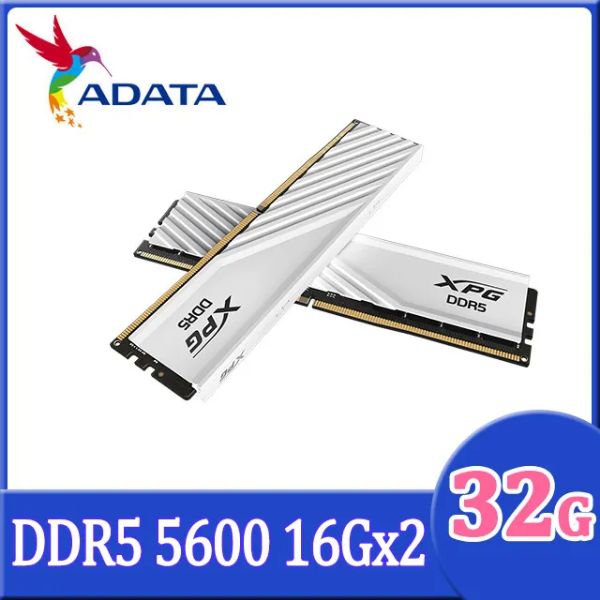 圖片 威剛 32GB(雙通16GB*2) DDR5-5600/CL46 Lancer白(無RGB)