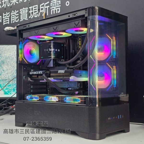 圖片 暮嶼18號 AMD R7 9800X3D 獨顯 RTX5070 12G 電競主機 2K 3A 遊戲機