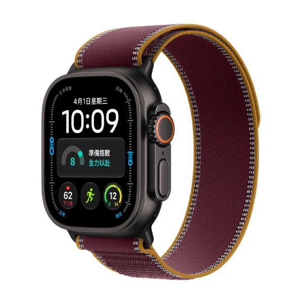 圖片 Apple Watch Ultra 4（49mm, 鈦金屬錶殼, 越野錶環）